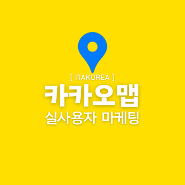 카카오맵 마케팅